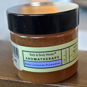 Bath & Body Works Aromatherapy Blue Lavender Palmarosa Soothing Sugar Scrub 2oz